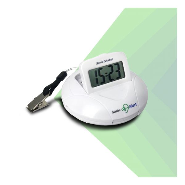 Sonic Boom Vibrating Travel Alarm Clock | Canadian Hearing Services